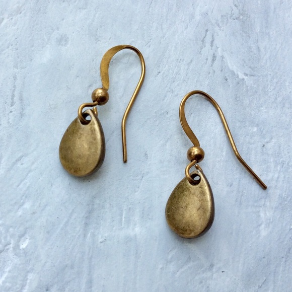 Top Rated Boho Brass Drop Lightweight Earrings NEW - Picture 7 of 7